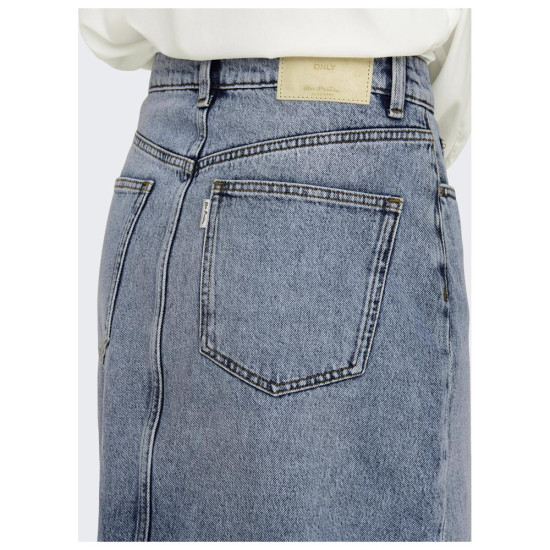 Only Γυναικεία φούστα Midi Denim Skirt Only Γυναικεία φούστα Midi Denim Skirt